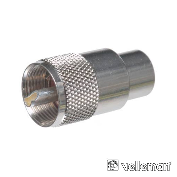 Ficha Pl259 Macho, Twist-On Rg213 - Tauu,pt