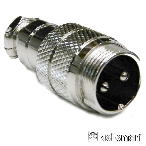 Ficha 2P Macho P/ Soldar Velleman - Tauu,pt