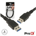 Cabo Usb-A 3,0 Macho / Usb-A Macho 3M Prok - Tauu,pt