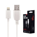 Cabo Usb-A 2,0 2A Macho / Iphone 8P Branco 3M - Tauu,pt
