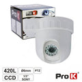 Câmara Vigilância Dome Ccd Cores Ptz 420L 1/3" Sony Prok - Tauu.pt
