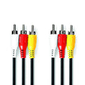 Cabo 3-Rca Macho / 3-Rca Macho 1.5M - Tauu.pt