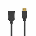 Cabo Hdmi Dourado Macho / Fêmea 2,0 4K Preto 3M - Tauu,pt