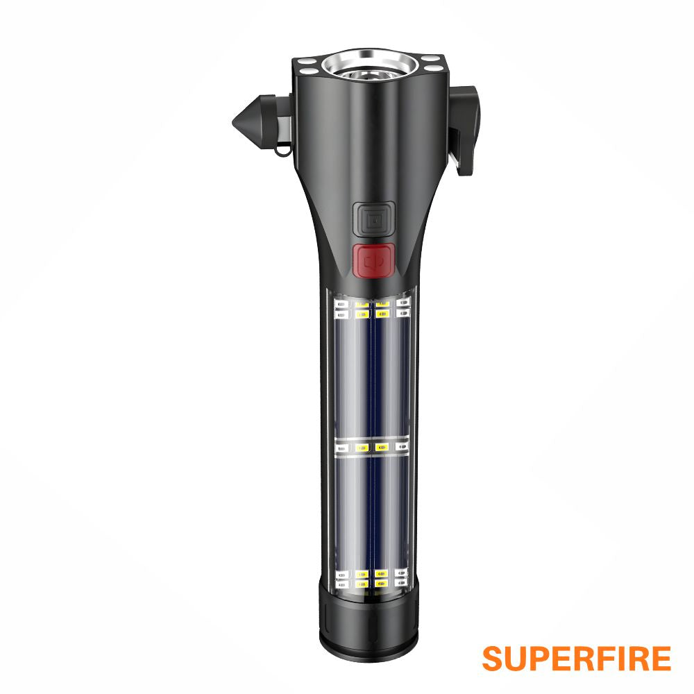 Lanterna De Segurança 7 Em 1 10W 310Lm Ip44 Superfire - Tauu.pt