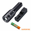 Lanterna De Mergulho 10W 1000Lm  Superfire - Tauu.pt