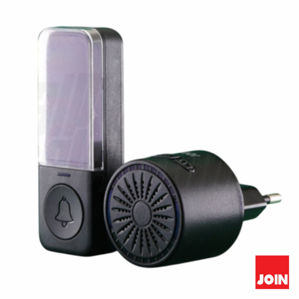 Campainha S/ Fios C/ 1 Receptor Ip44 180M Join - Tauu.pt