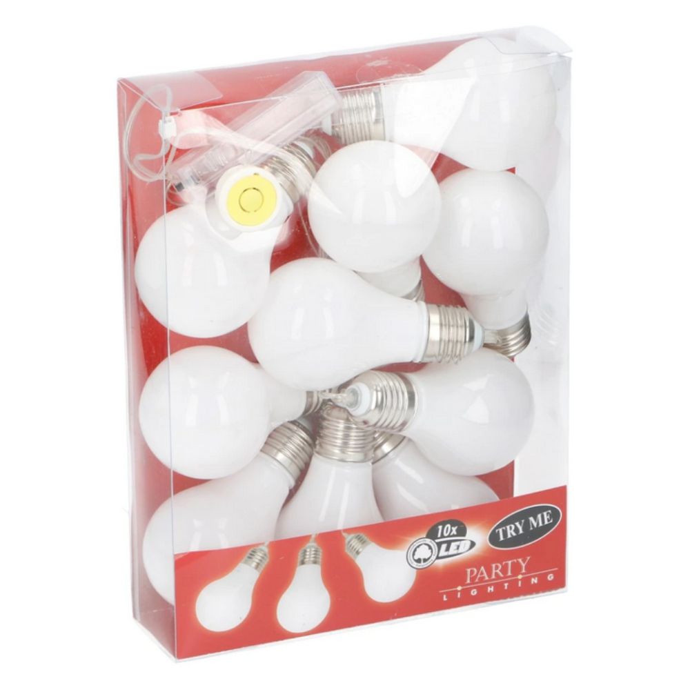 Corrente De Iluminação C/ 10 Lâmpadas E27 165Cm - Tauu.pt