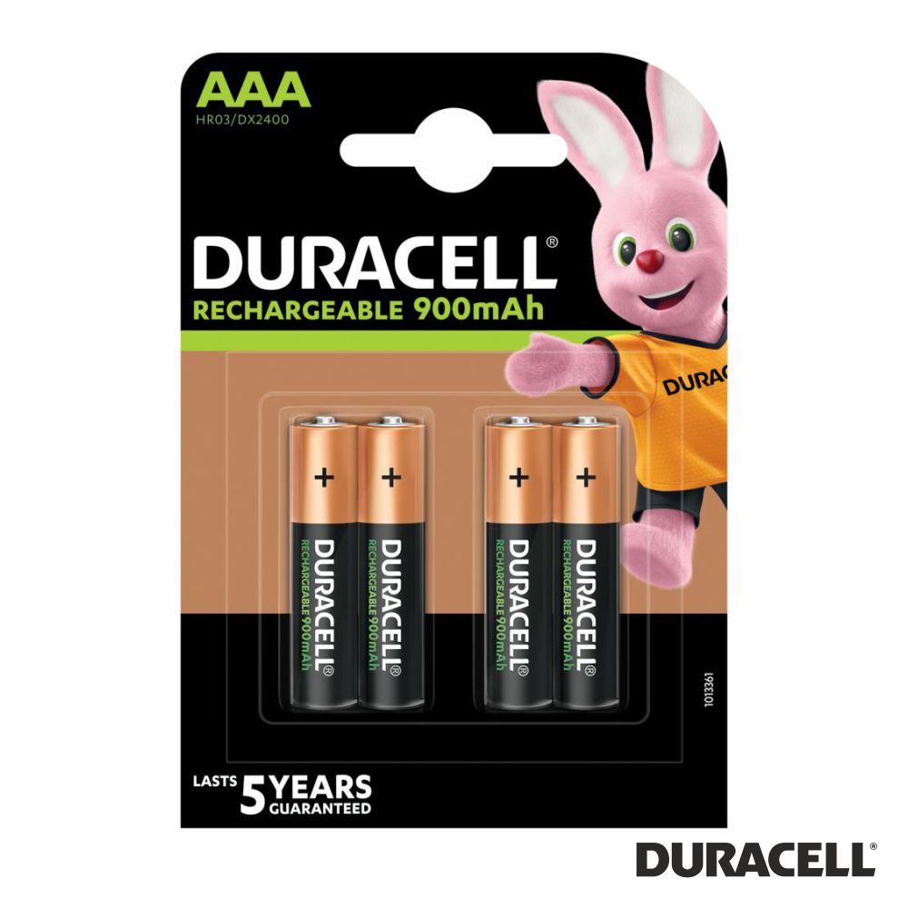 Pilha Ultra Recarregável Aaa 1,2V 900Ma 4X Duracell - Tauu,pt