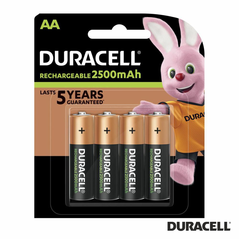 Pilha Ultra Recarregável Aa 1,2V 2500Ma 4X Duracell - Tauu,pt