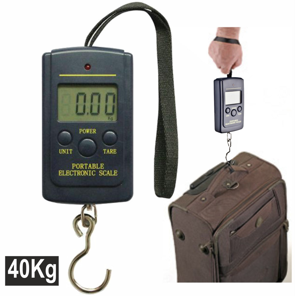 Balança P/ Malas Digital 40Kg / 10G - Tauu.pt