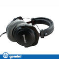 Auscultadores Dj Pro Preto Gemini - Tauu,pt