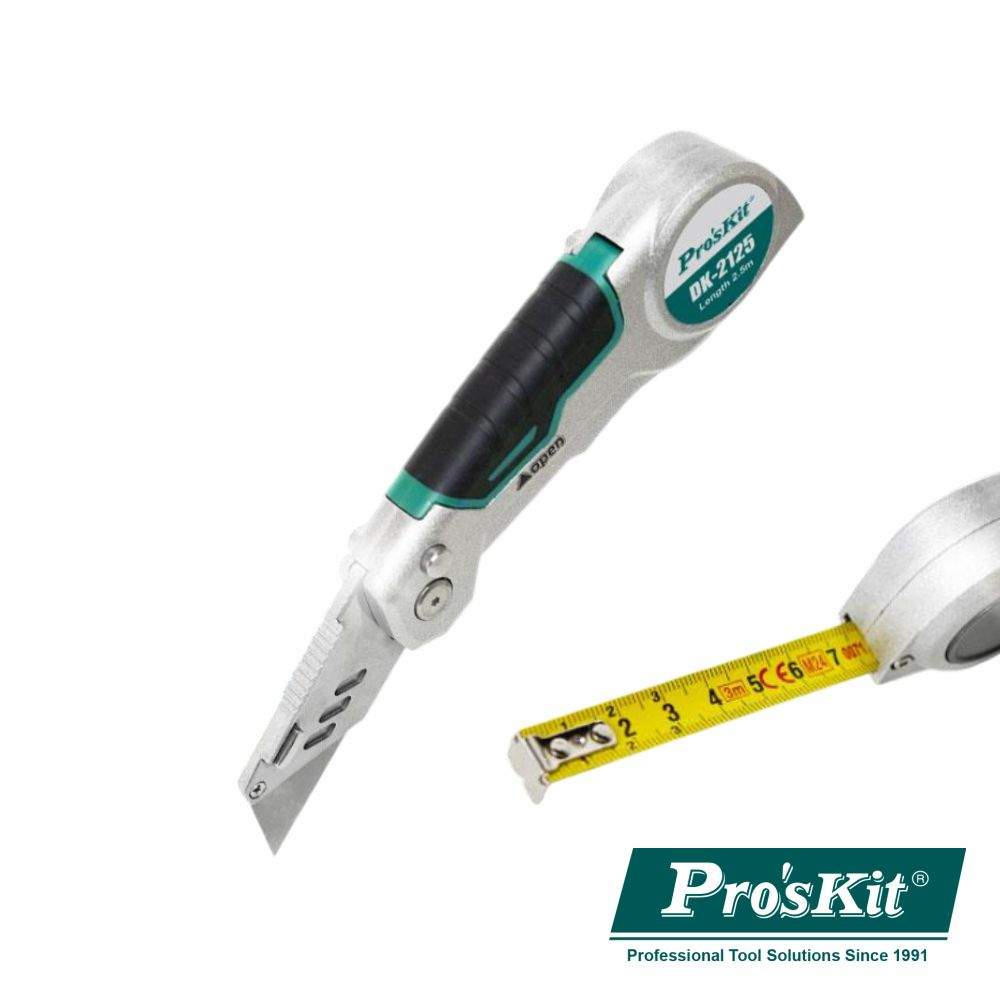 X-Ato C/ Fita Métrica 2.5M Profissional Proskit - Tauu.pt
