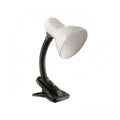 Candeeiro Secretária 1Xe27 40W C/ Mola Branco Orno - Tauu.pt