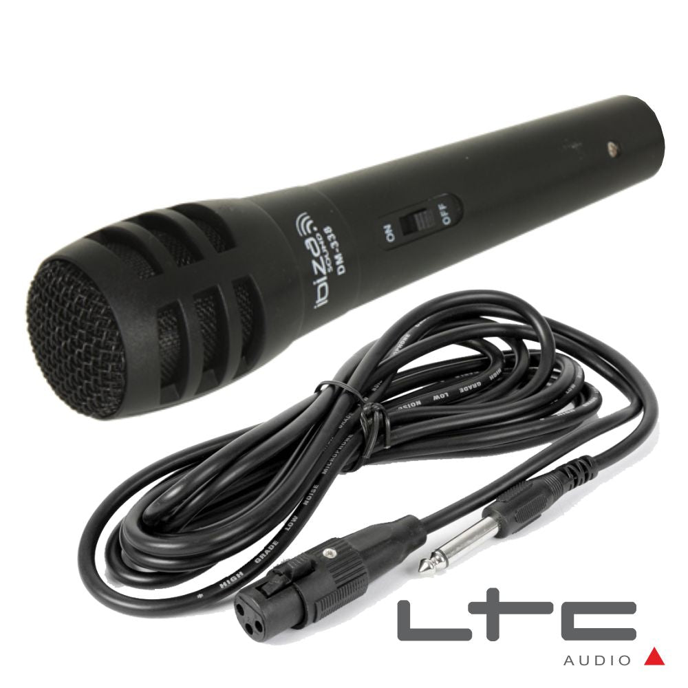 Microfone Dinâmico Unidirecional C/ Cabo 100Hz-13Khz Ltc - Tauu,pt
