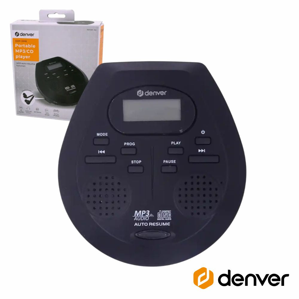 Leitor De Cd Portátil Discman Denver - Tauu,pt