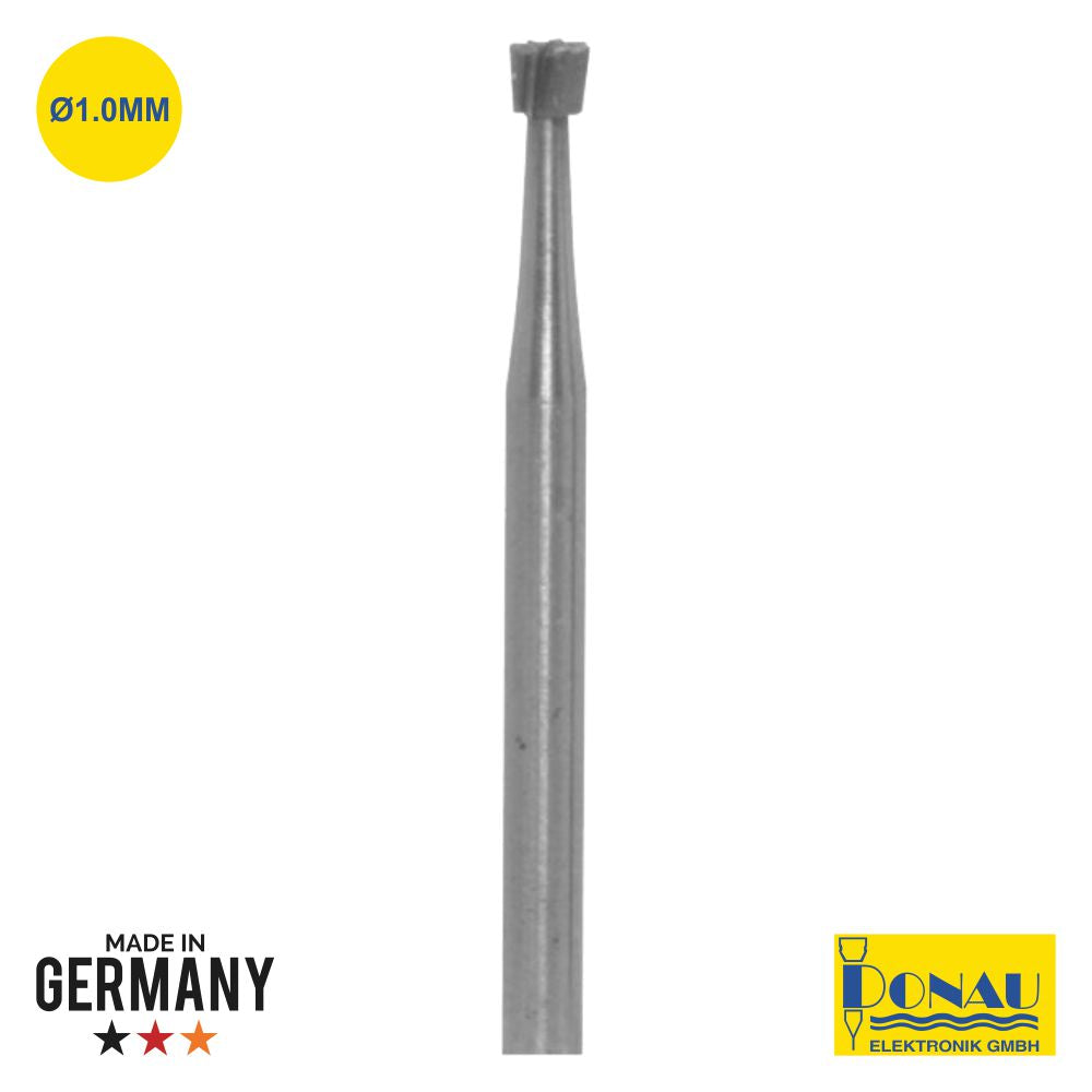 Fresa De Corte Cónica Invertida C/ Ø1.0Mm Em Aço Donau - Tauu.pt