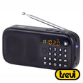 Rádio Portátil Lcd Am/Fm Bluetooth Usb / Microsd Trevi - Tauu,pt