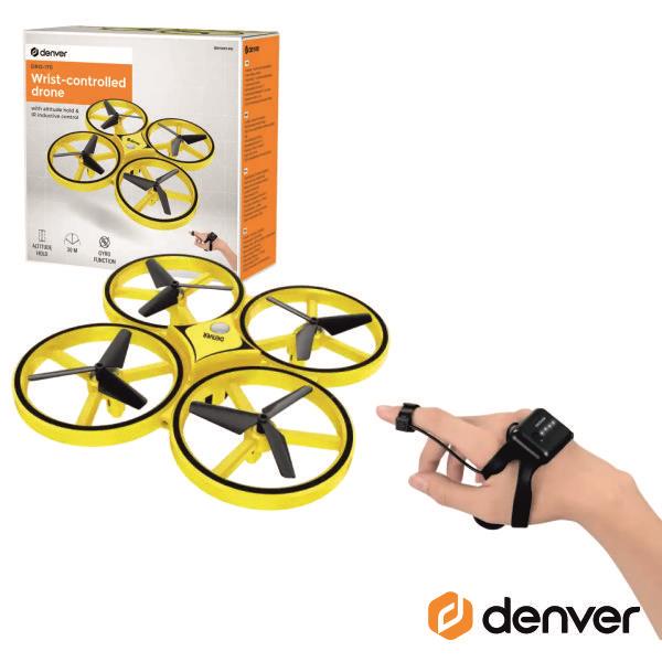 Drone C/ Transmissor De Pulso 4 Hélices Denver - Tauu,pt