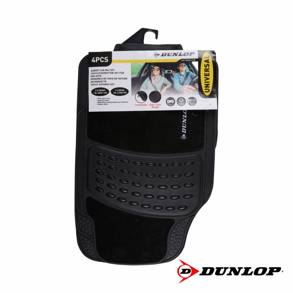 Tapetes Universais Pretos Dunlop - Tauu.pt