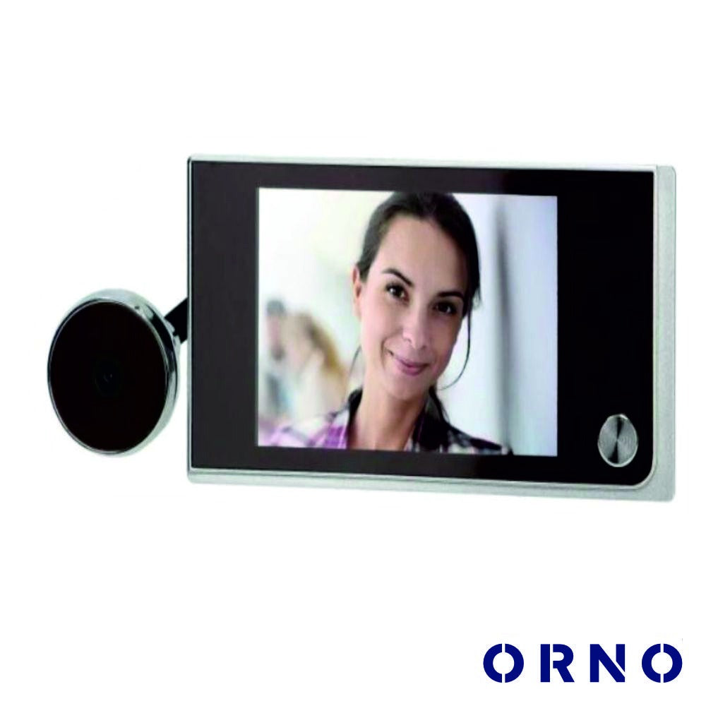 Câmara Óculo Digital P/ Porta C/ Visor Orno - Tauu.pt
