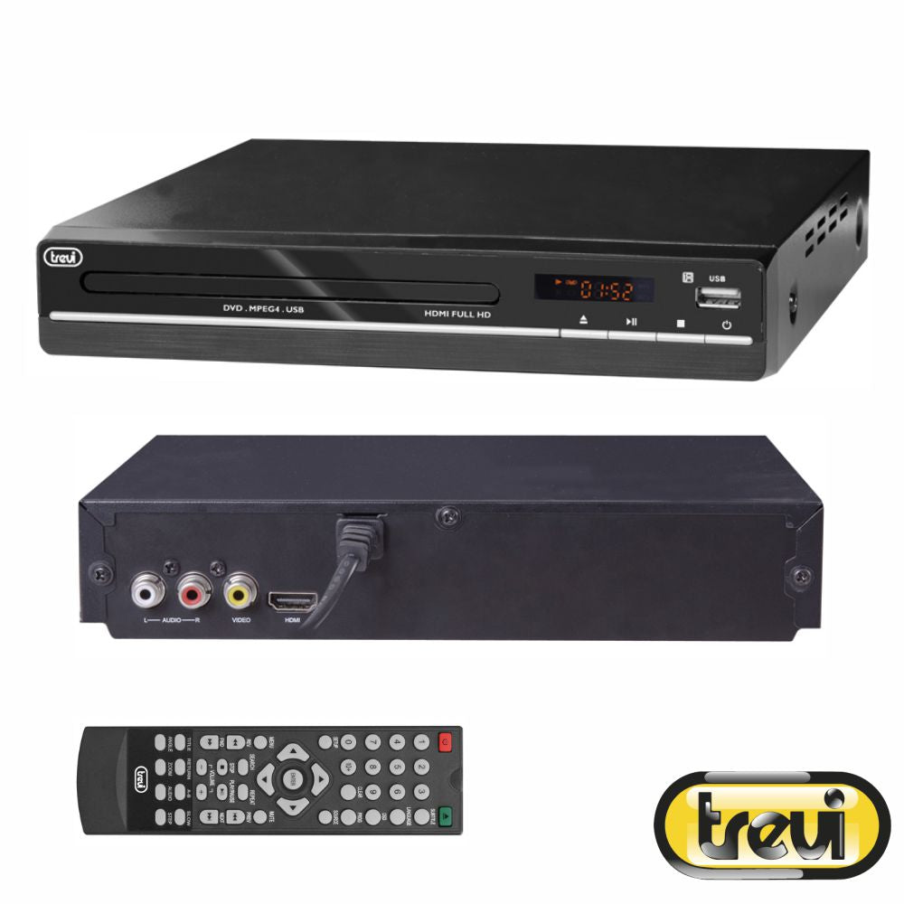 Leitor Cd/Dvd C/ Usb  Trevi - Tauu.pt