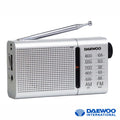 Rádio Portátil Am/Fm Cinzento Daewoo - Tauu,pt