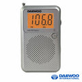 Rádio Portátil Am/Fm C/ Lcd Cinzento Daewoo - Tauu,pt