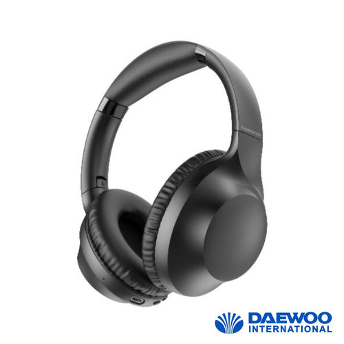 Auscultadores Bluetooth 5.3 S/ Fios Preto Daewoo - Tauu.pt