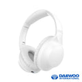 Auscultadores Bluetooth 5,3 S/ Fios Branco Daewoo - Tauu,pt