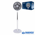 Ventoinha De Pé High Speed Ø25Cm 80W Branca Daewoo - Tauu.pt