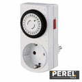 Temporizador Analógico Ajustável 24H Perel - Tauu,pt