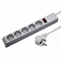 Tomada Elétrica C/ 5 Saídas Interruptor Proteção Picos1.8M - Tauu.pt