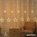Grinalda 138 Leds Cortina De Estrelas 2X1M C/ Comando Entac - Tauu.pt