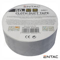 Fita Adesiva De Tela Profissional 50Mm X 50M Cinzenta Entac - Tauu.pt