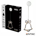 Sino Decorativo C/ Ventosa 10 Led 3000K A Pilhas Entac - Tauu,pt