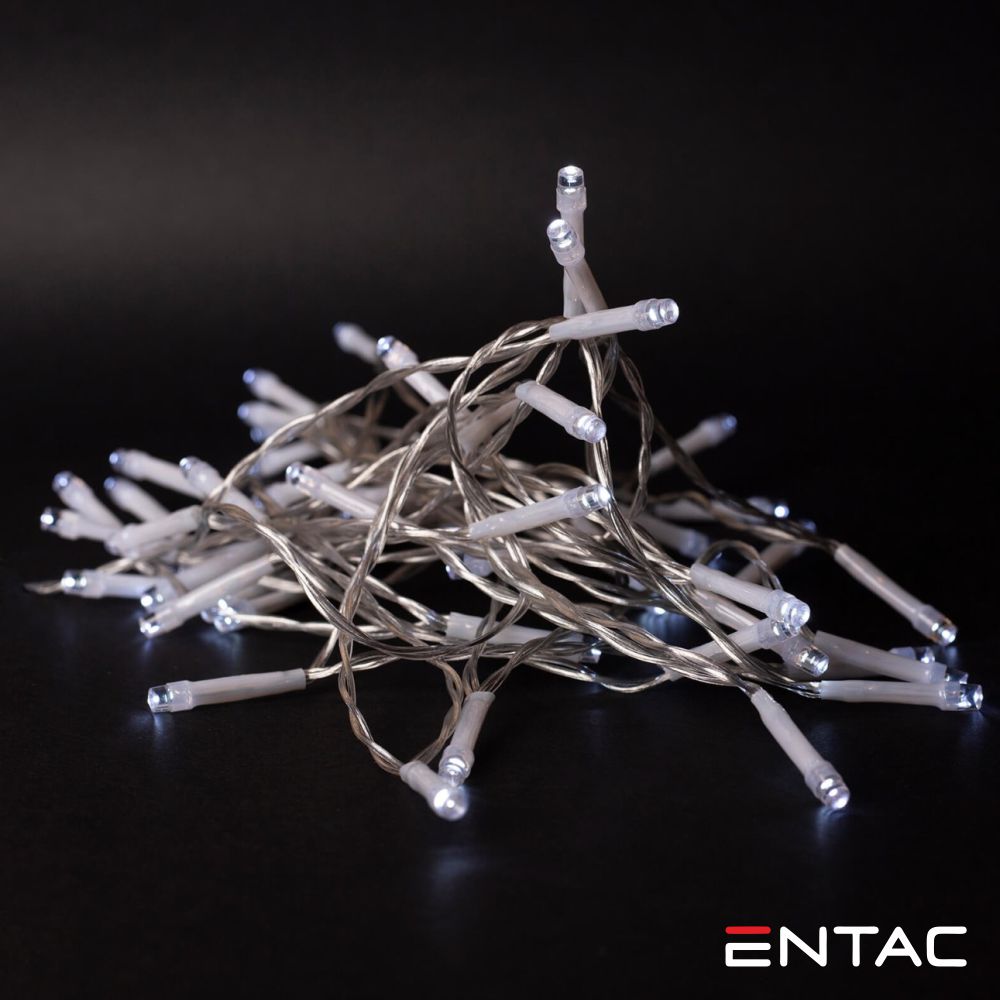 Grinalda De 10 Leds Branco Frio 1M Entac - Tauu,pt