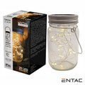 Frasco Decorativo 20 Leds 3000K C/ Carregamento Solar Entac - Tauu.pt
