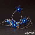 Grinalda 10 Leds Estrela Arame 2Xaa 1M Entac - Tauu.pt