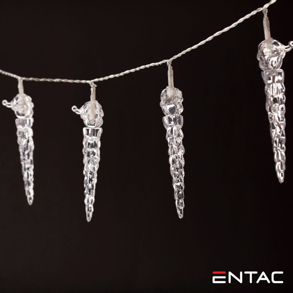 Grinalda 10 Leds Estalactite 2Xaa 1,65M Entac - Tauu,pt