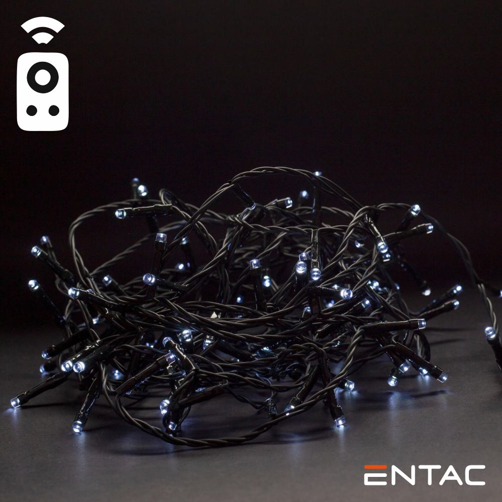 Grinalda 50 Leds 6400K Comando Ir 3Xaa 5M - Tauu,pt