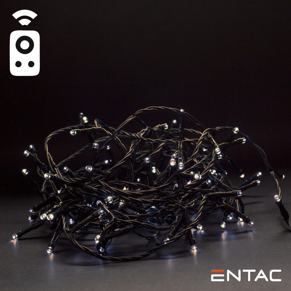 Grinalda 50 Leds 3000K Comando Ir 3Xaa 5Mt - Tauu,pt