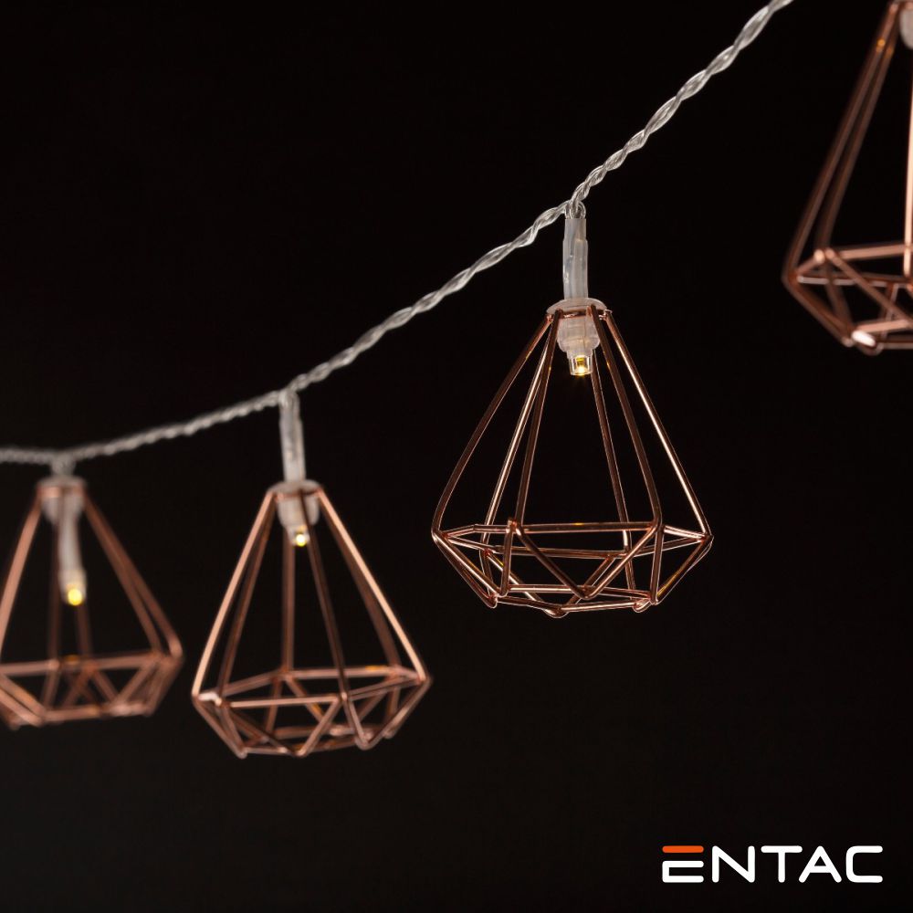 Grinalda 10 Leds Estruturas Metálicas 2Xaa 1,65M Entac - Tauu,pt