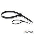 Conjunto 50 Braçadeiras Nylon 2,5X100Mm Preto Entac - Tauu,pt