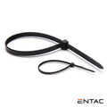 Conjunto 50 Braçadeiras Nylon 3,6X200Mm Preto Entac - Tauu,pt