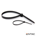 Conjunto 50 Braçadeiras Nylon 4,8X200Mm Preto Entac - Tauu,pt