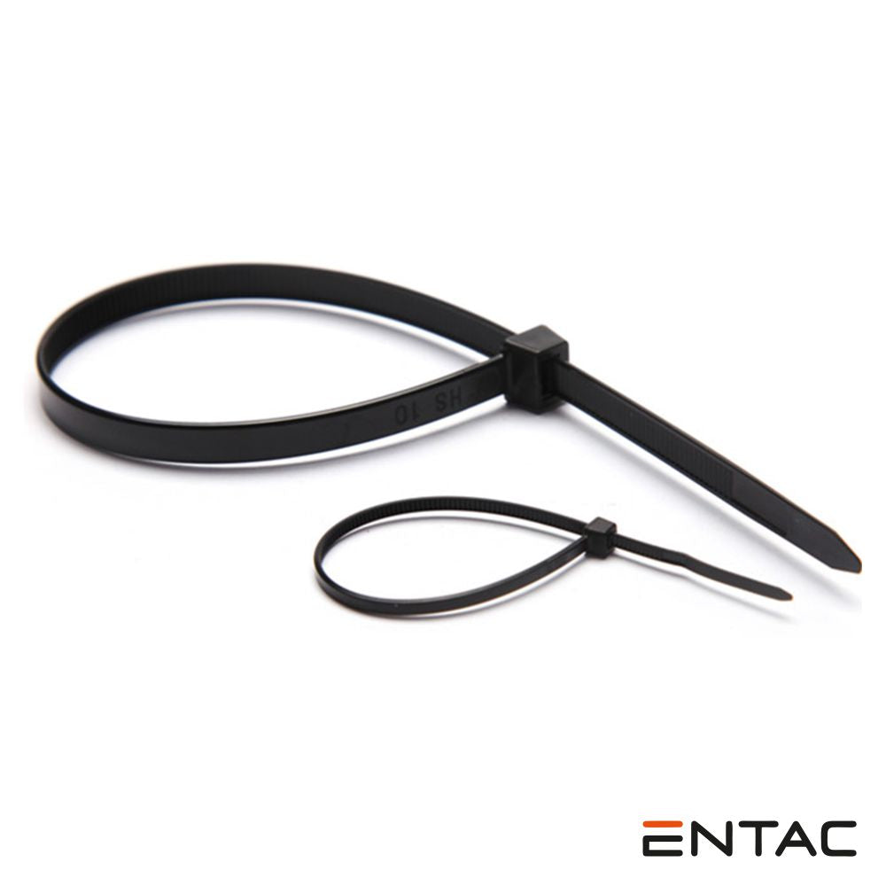 Conjunto 50 Braçadeiras Nylon 4,8X300Mm Preto Entac - Tauu,pt