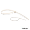Conjunto 50 Braçadeiras Nylon 7,6X370Mm Branco Entac - Tauu,pt