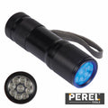 Lanterna Alumínio 9 Leds Uv Perel - Tauu,pt