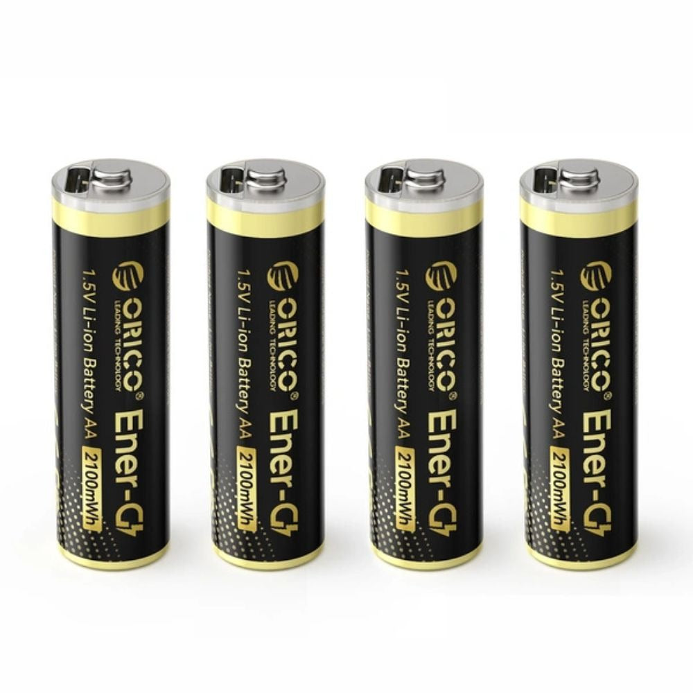 Pilha Lítio Aa Recarregável Por Usb-C 1.5V 2100Mwh X4 - Tauu.pt