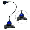 Microfone Mesa Por Jack 3.5Mm Azul - Tauu.pt